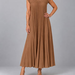Leah™ Timeless Comfort Dress – kleur-brown