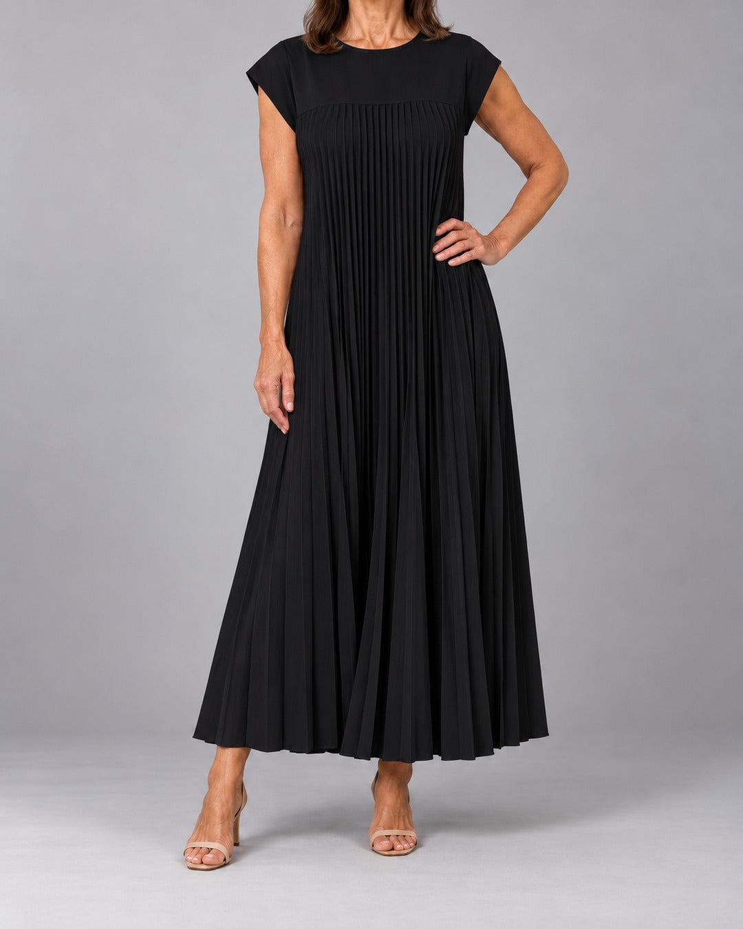 Leah™ Timeless Comfort Dress – kleur-black