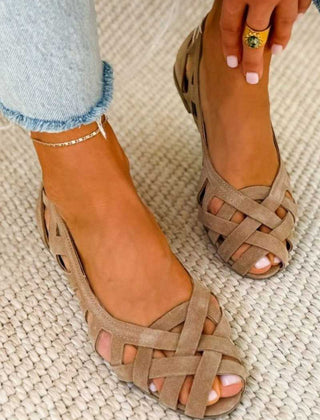 Saige | Vintage Woven Sandals