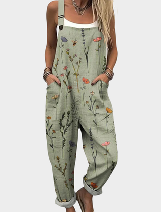 Millie™ | Garden Print Overalls