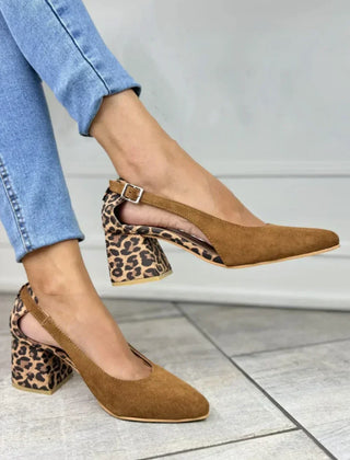 Kyra™ Chic Leopard Slingbacks
