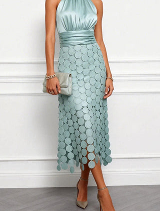Celine™ Elegant Midi Wedding Dress