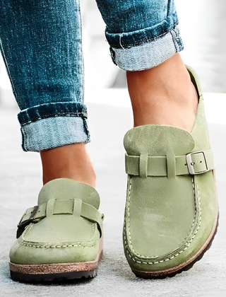 Mariah™ | Ortho Comfort Leather Mules