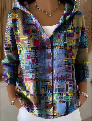 Gillian™ Artistic Warm Long Cardigan