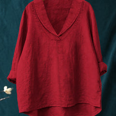 Hortense™ Flowing V-Neck Blouse