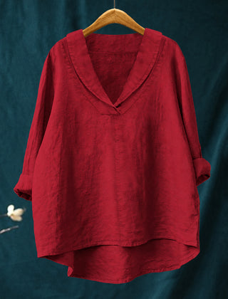 Hortense™ Flowing V-Neck Blouse