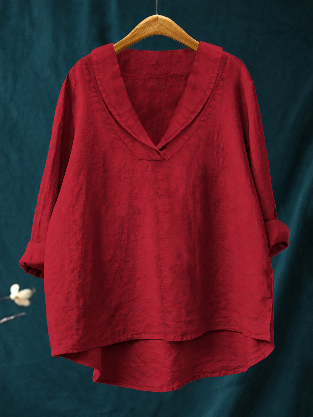 Hortense™ Flowing V-Neck Blouse