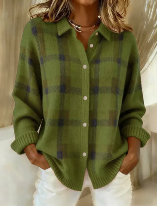 Salome™ Cloud-Soft Plaid Button-Up
