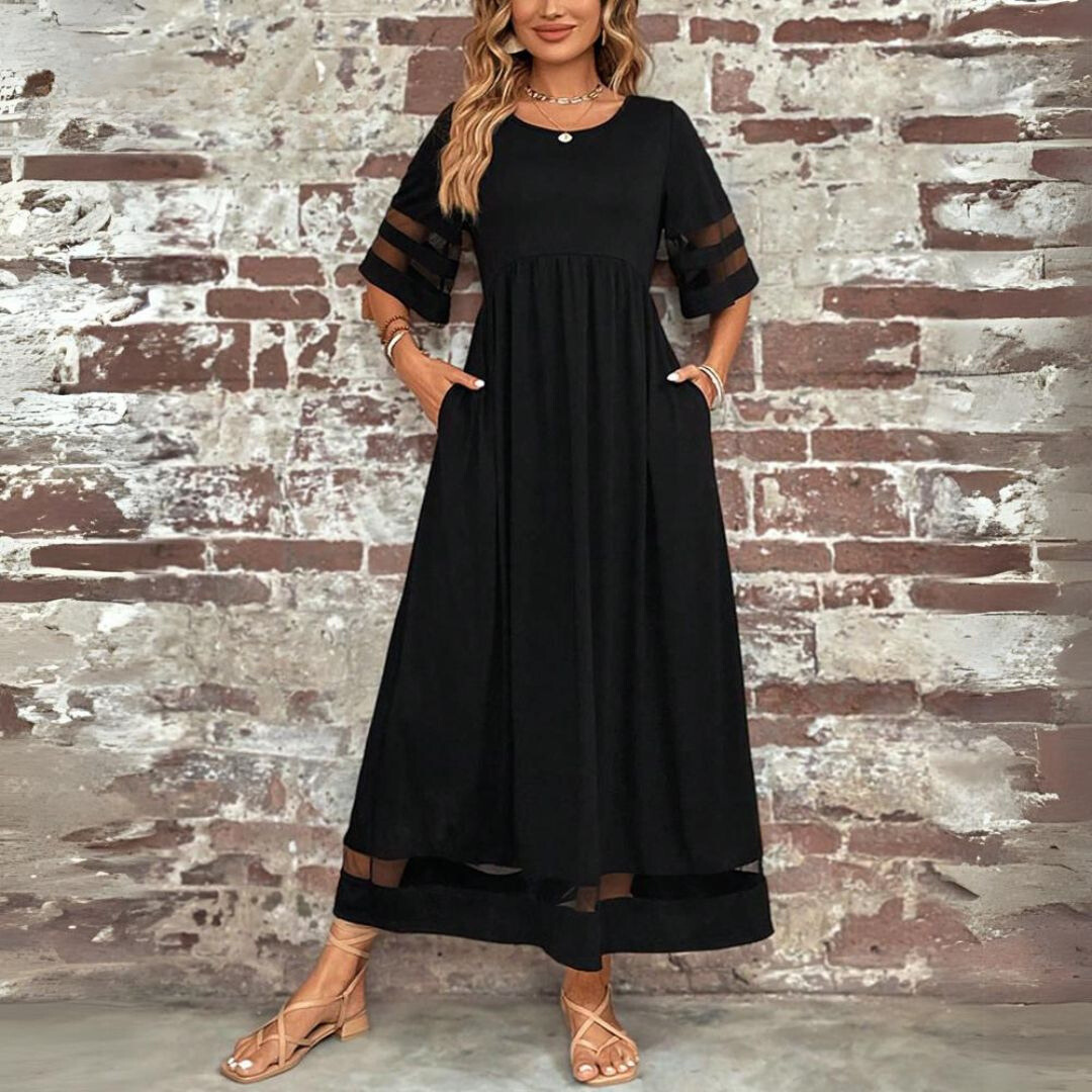 Aubrey™ Flattering Tummy-Smoothing Midi Dress