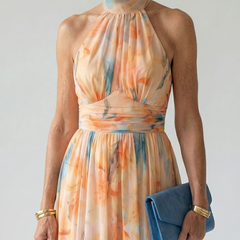 Florentina™ Soft Halter Midi Dress