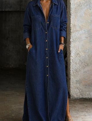 Rhea | Button Down Dress