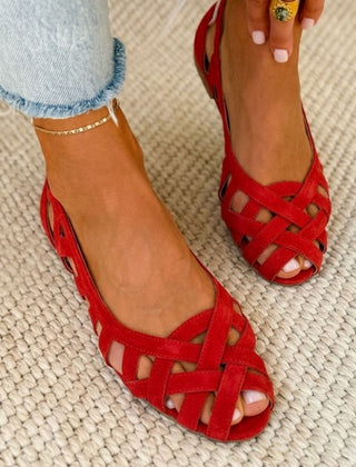 Saige | Vintage Woven Sandals