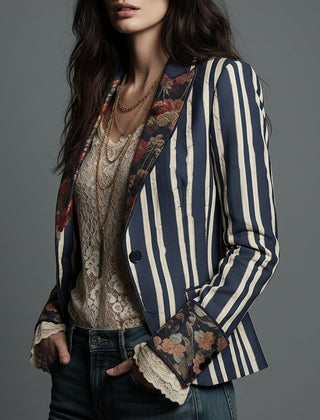 Eden™ Bohemian Striped Blazer