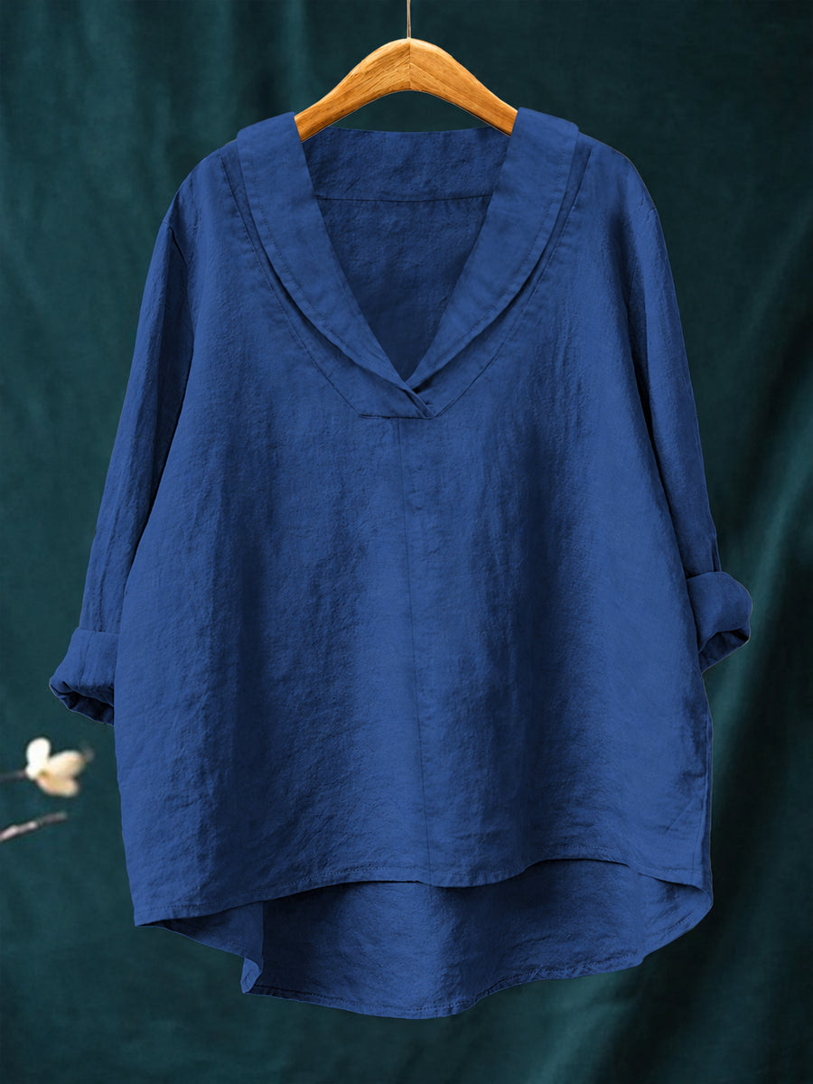 Hortense™ Flowing V-Neck Blouse