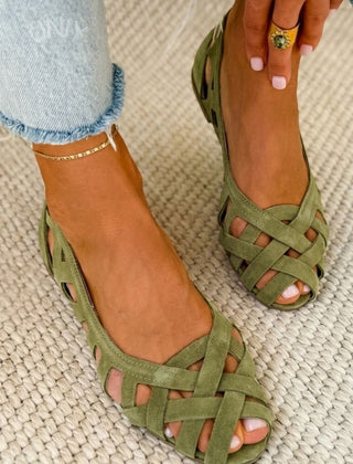 Saige | Vintage Woven Sandals