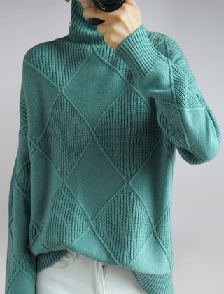 Sienna - Cashmere Turtleneck Sweater