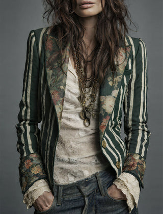 Eden™ Bohemian Striped Blazer