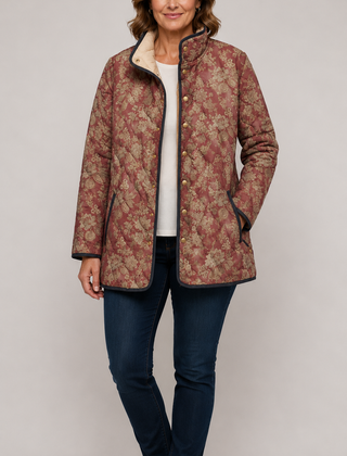 KARA™ | Retro Floral Print Jacket