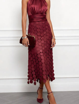 Celine™ Elegant Midi Wedding Dress