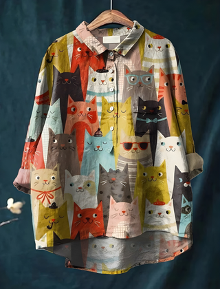 Tresha™ Playful Print Blouse
