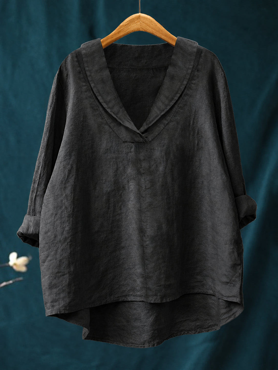 Hortense™ Flowing V-Neck Blouse