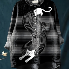 Tresha™ - Playful Print Blouse