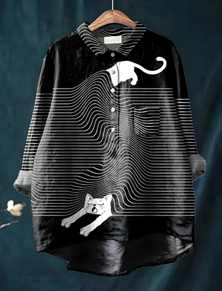 Tresha™ - Playful Print Blouse