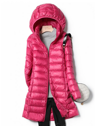 Katie - Long Ultralight Puff Down Jacket