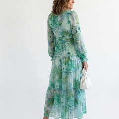 Althea™ Long Sleeve Floral Maxi Dress