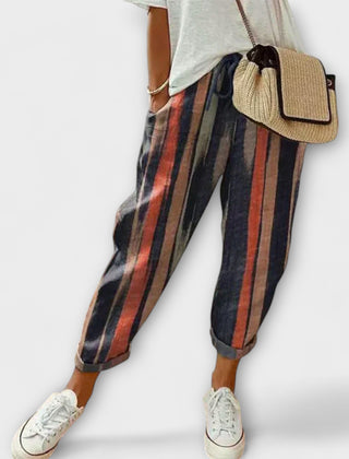 Paulina™ Comfortable Cotton-Linen Trousers