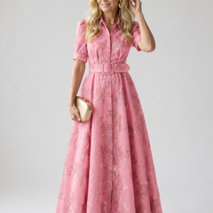 Juliette™ Belted Floral Maxi Dress