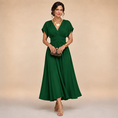 Ameline™ Wrap Midi Dress