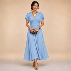 Ameline™ Wrap Midi Dress