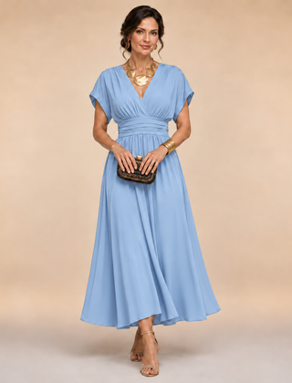 Ameline™ Wrap Midi Dress