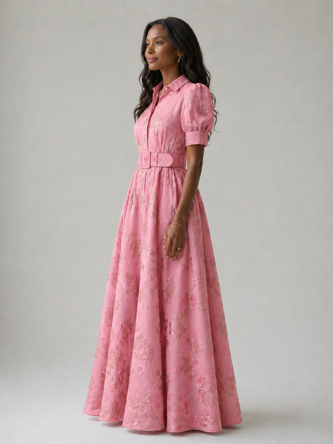 Juliette™ Belted Floral Maxi Dress