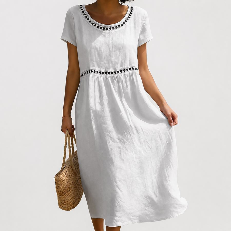 Livia™ Embroidered Dress