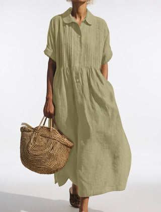 Lysandra™ Flowing Summer Shirt Dress
