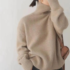 Lilian - Wool Turtleneck Sweater