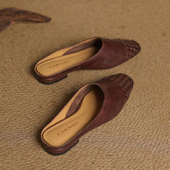 Mila™ Genuine Leather Mules