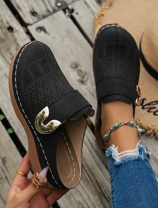 Caprielle™ Chic Supportive Wedge Sandals