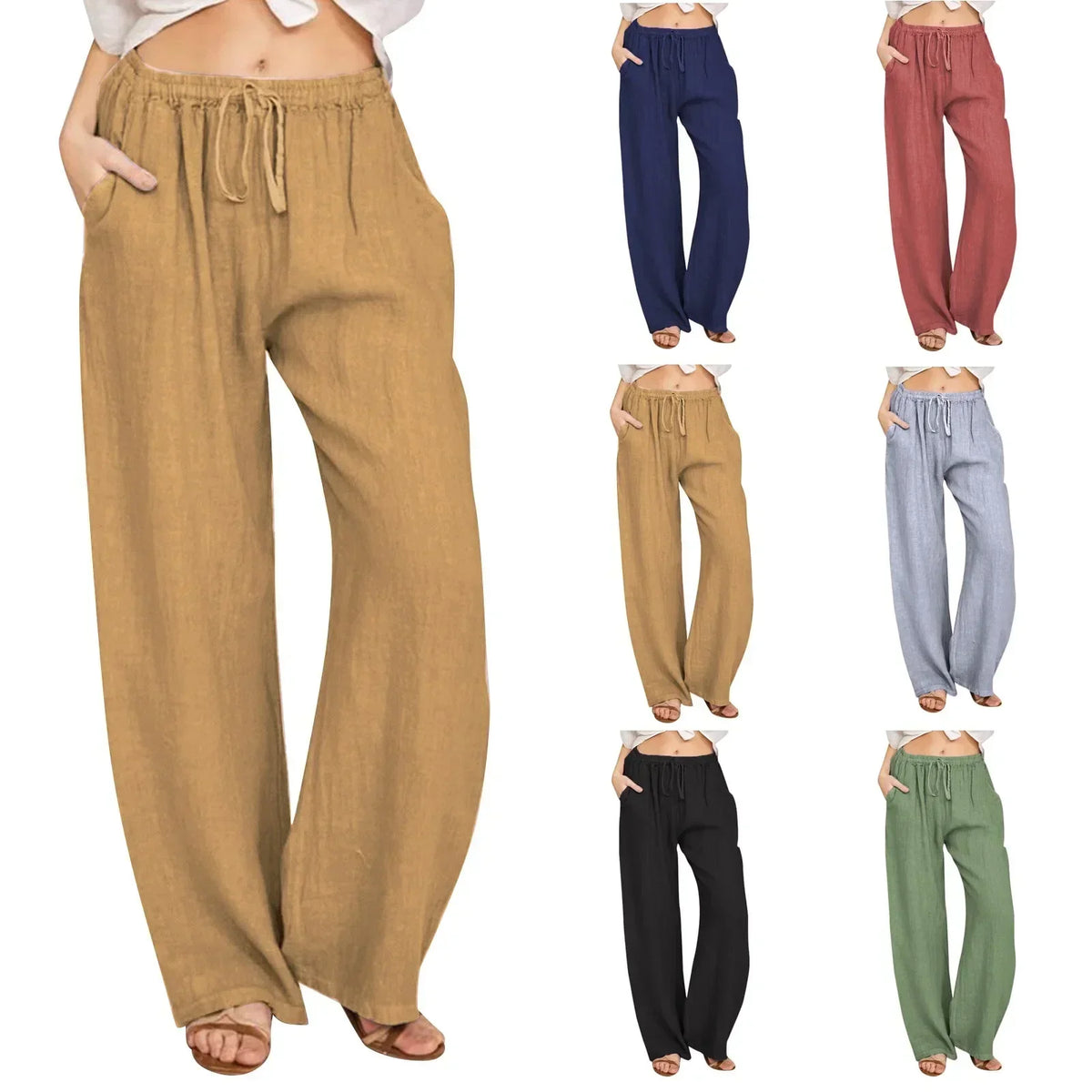 Rowyn™ Comfortable Cotton Linen Pants
