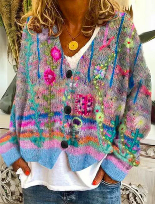 Charlotte™ - Floral Cardigan