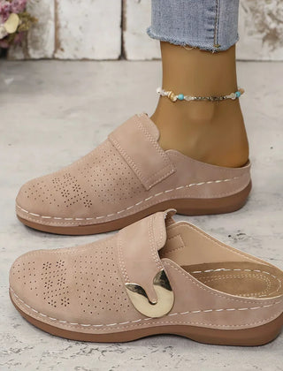 Caprielle™ | Chic Supportive Wedge Sandals