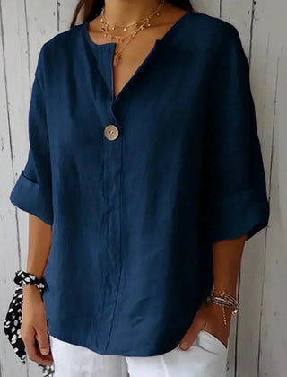 Amara™ Relaxed V-Neck Top