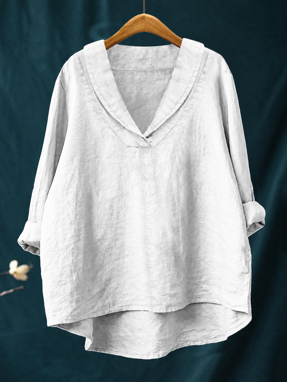 Hortense™ Flowing V-Neck Blouse