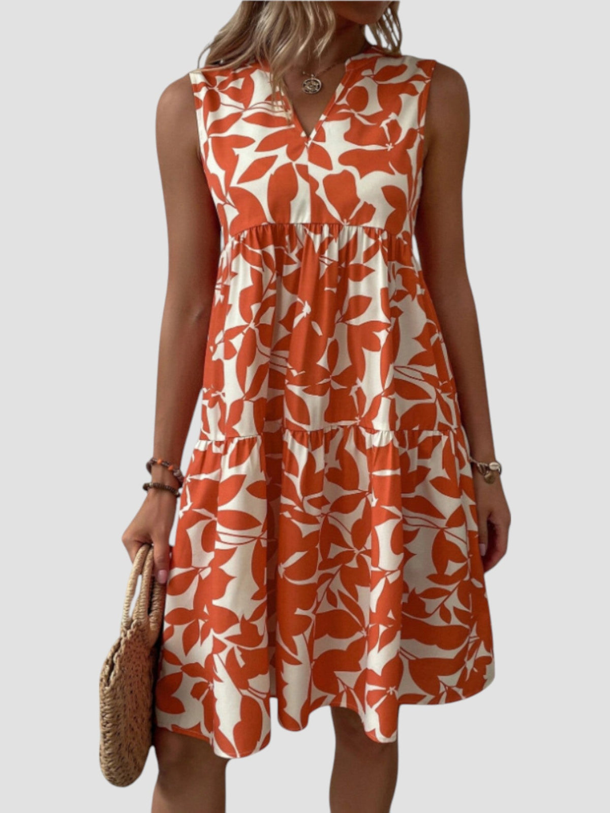 Séraphine™ Elegant Summer Midi Dress