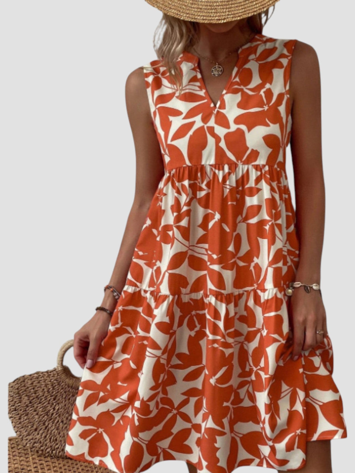 Séraphine™ Elegant Summer Midi Dress