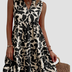 Séraphine™ Elegant Summer Midi Dress