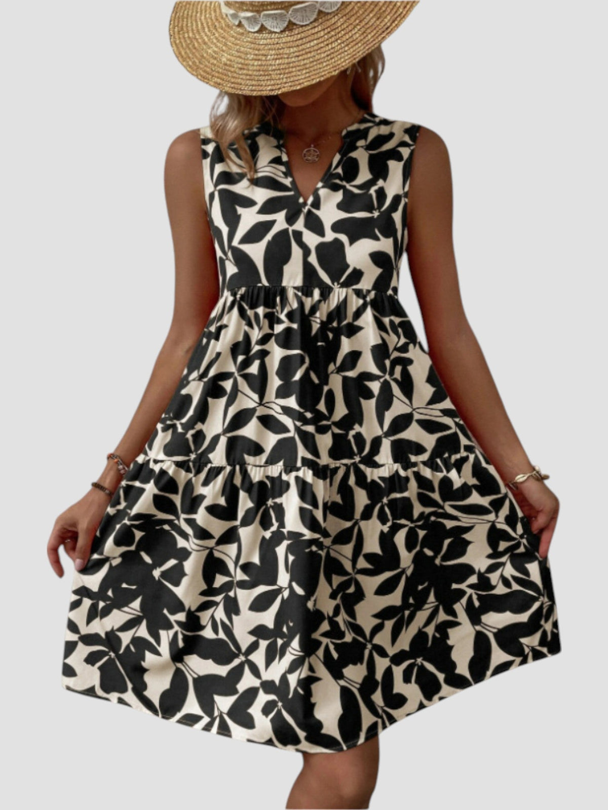 Séraphine™ Elegant Summer Midi Dress