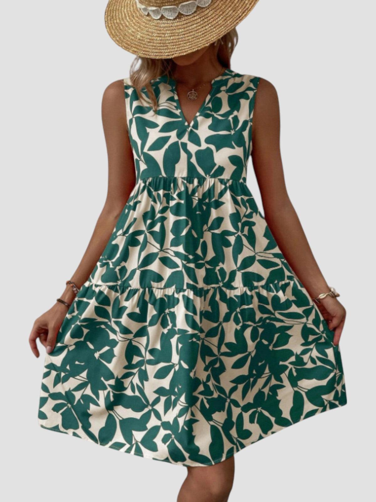 Séraphine™ Elegant Summer Midi Dress